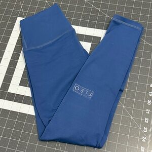 Fleo Blue High-Waist Leggings